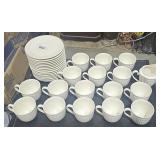 16 Cups and 16 Saucers Plus Creamer Mikasa Italian
