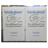 2 Lots Pro Safe Pre-Moistened Lens Cleaning