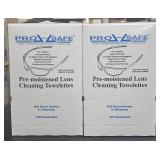 2 Lots Pro Safe Pre-Moistened Lens Cleaning