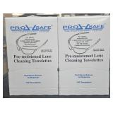 2 Lots Pro Safe Pre-Moistened Lens Cleaning