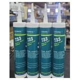 4 Dowsil 733 glass and metal sealant