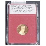 2015 S Proof Lincoln Cent Ultra Cameo