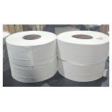 4 Jumbo Rolls Toilet Tissue 3 1/2" x 9"