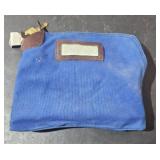 Locking Bank Deposit Bag w/ 2 Keys and BOA Deposit