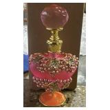 Small Glass Decretive Perfume Bottle With stem