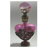 Small Glass Decretive Perfume Bottle With stem