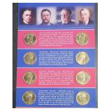 2013 US Mint Presidential $1 Coin Uncirculated Set
