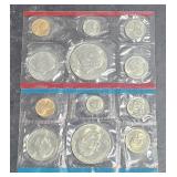 1977 US Mint Uncirculated Coins P&D Mints