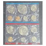 1974 US Mint Uncirculated Coins P&D Mints