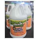 3 lots 1 ea 1 Gallon Mean Green Super Strength