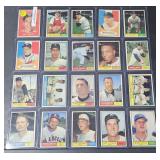 20 Vintage 1961 Topps Baseball Sport Cards