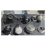 Box w/ 7 Fishing Reels