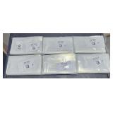 2 Lots of 3 ea 3" x 5"  100 Bags