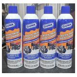 4 Cans GUNK Electric Motor Contact Cleaner