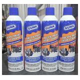 4 Cans GUNK Electric Motor Contact Cleaner
