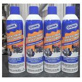 4 Cans GUNK Electric Motor Contact Cleaner