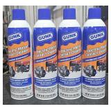 4 Cans GUNK Electric Motor Contact Cleaner
