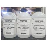 3 Oakton conductivity standard
