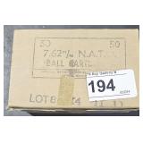 Box 50 Rounds 7.62m/ N.A.T.O.  L2A2  69