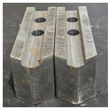 Machinist Soft Lathe Chuck Jaws 4 1/2" Long