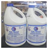 2 lots 1 ea 1 Gallon ea Pure Bright Germicidal