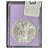 2021  .999 1 oz Silver American Eagle Walking coin