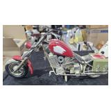 Hand Made Metal Motorcycle Model 15 1/2" L