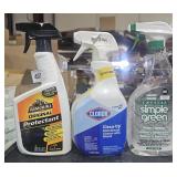 3 house hold cleaners