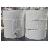 6 Jumbo Rolls Toilet Tissue 3 1/2" x 9"