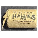 $10 Halves -Kennedy Half Dollars