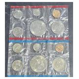 1975 US Mint Uncirculated Coins P&D Mints