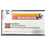 Winchester Super X 50 Rounds 38 Special