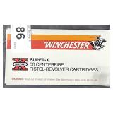 Winchester Super X 50 Rounds 38 Special