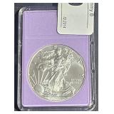 2021  .999 1 oz Silver American Eagle Walking coig