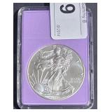 2021  .999 1 oz Silver American Eagle Walking coin