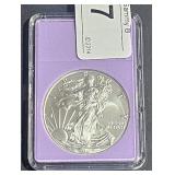2021  .999 1 oz Silver American Eagle Walking coin