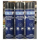 3 Dinitrol foaming glass cleaner