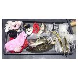 Hair Clips, Combs, 8 Pony Tail Wraps, 2 Head Bands