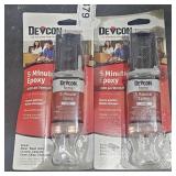 2 Devcon 5 Minute Epoxy     Damage Package From