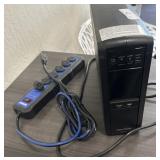 CYBER POWER 1500 VA UPS W/ POWER STRIP