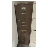 HON 4 Drawer TALL FILE CABINET