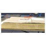 12x24 quarter inch brass plate