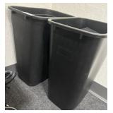 PLASTIC TRASH CANS