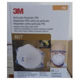 (8) 3M P95 particle respirators