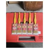 5 inch and a half soft tip paint brushes