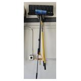 POST HOLE DIGGER,  SNOW SHOIVEL & BRUSH