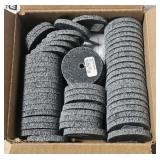 1 BOX OF UNITIZED WHEELS 2"X1/4"X1/4"