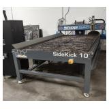 72-in by 136-in plasma cutting table and shop
