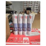 four tubes of 3M 540 polyurethane sealant