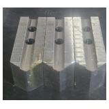 3 KTT15S Serrated Lathe Chuck Jaws